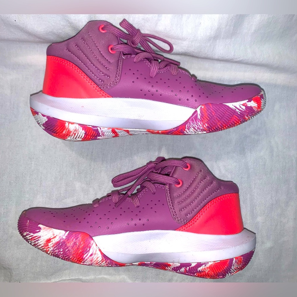 Under Armour Purple and Pink Athletic Shoes